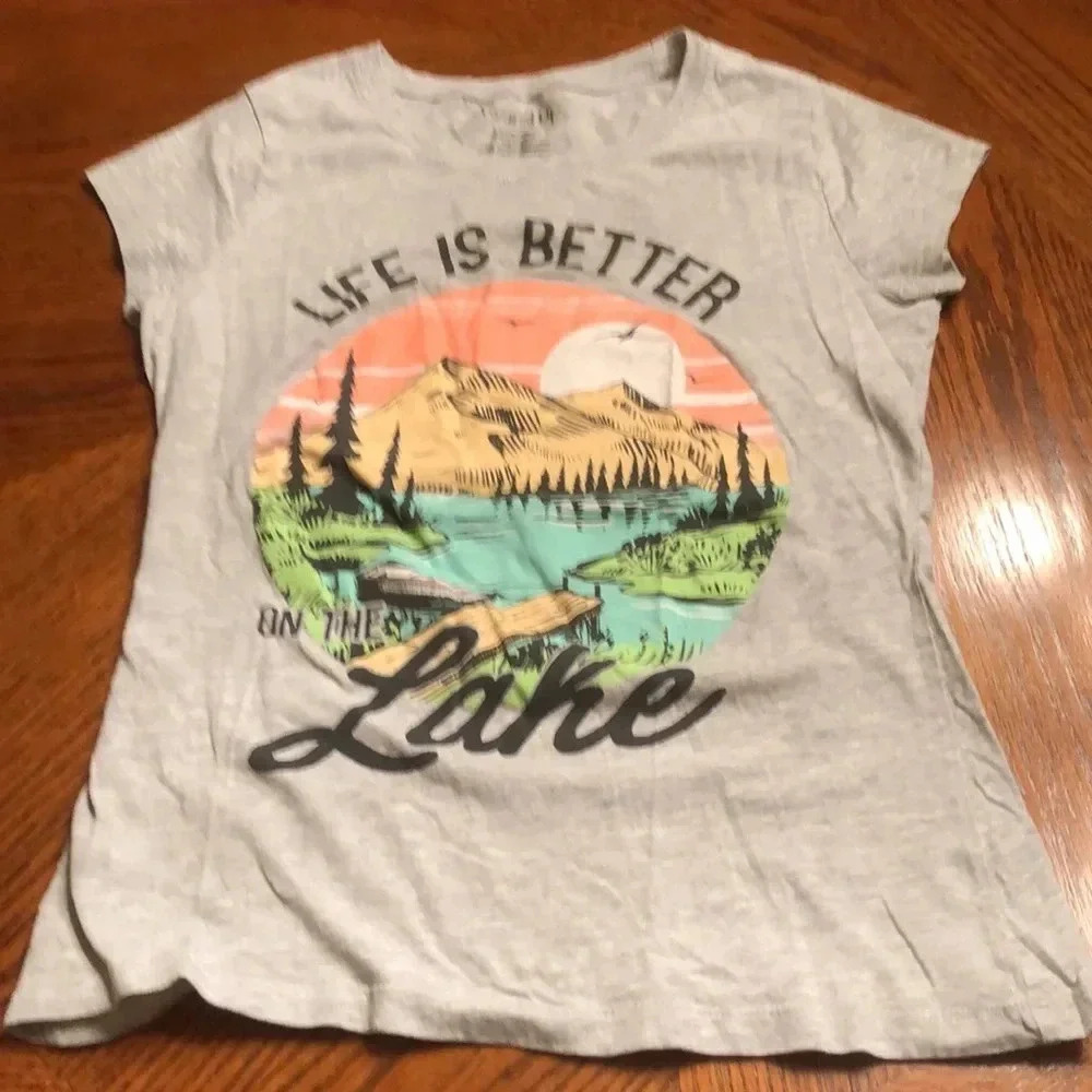 Life Is Better On the Lake Tee Shirt - Picture 3 of 8